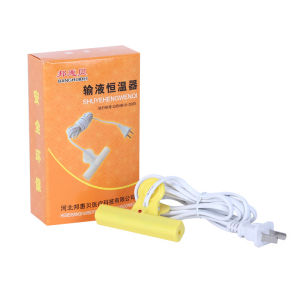 Infusion Fluid Warmer Heater Thermostat 220V Double Sided Drip Infusion Heating Clip