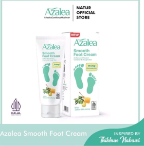 AZALEA SMOOTH FOOT CREAM WITH ZAITUN OIL N HONEY 35GR - FOOT CREAM AZALEA