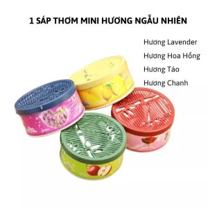[siêu rẻ] Combo 2 Hộp Sáp Thơm Hộp Thơm Phòng Khử Mùi Nhà Vệ Sinh Mùi Thơm Tự Nhiên