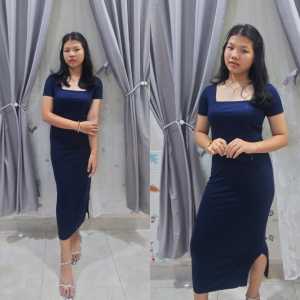 GS - Longdress LUCCY maxy // Longdress Wanita polos // Dress Maxy Wanita