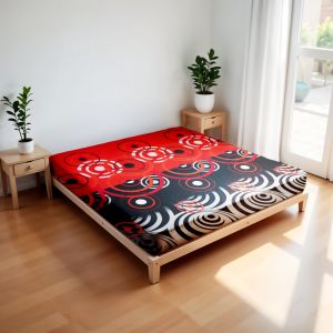 Barkaila - Sprei Motif Ukuran 200x200cm Elegan Minimalis