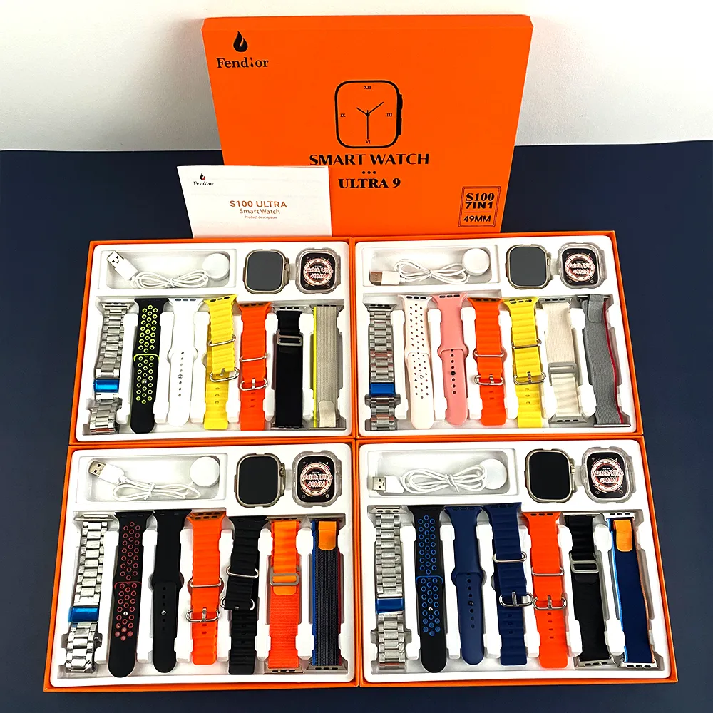 S100 Ultra 2 Smart Watch 7in1 49mm HD Display description image