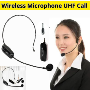 PROMO TERBARU Mic Imam Masjid Wireless Microphone Tanpa Kabel Serbaguna Transmitter 50 Meter
