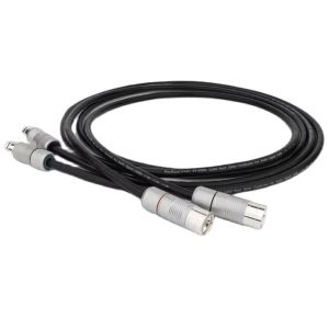 Preffair X430 99.998% Silver XLR Cable HiFi Audio XLR Balanced Cable Interconnect Silver-Plated Plug Solid PSS Pure Silver Core