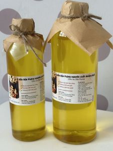 dầu phộng (dầu phụng dầu lạc) ép lạnh nguyên chất Quảng Ngãi