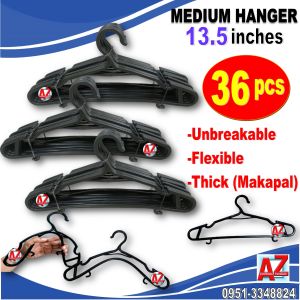 FLEXIBLE Adult-Hanger 36 PCS  -Size 13.5