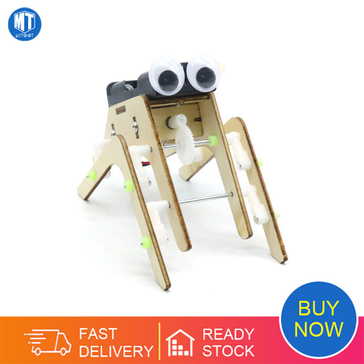 Robot DIY Assemble Model Science Technology Education Experiment Kit ...