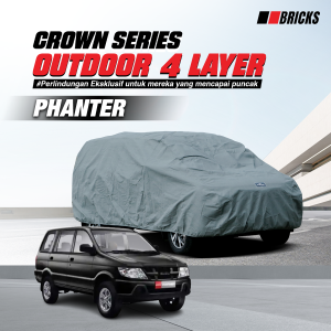 4 Layer Cover Isuzu Panther Sarung Mobil Super Outdoor Anti UV & Waterproof  BRICKS
