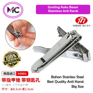Gunting Kuku 777 Original Besar Super Tajam Stainless Steel Anti Karat Premium Korea Import