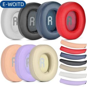 E-WOITD 1 2 cái cho JBL điều chỉnh t700bt T710 720 t750btnc t760nc tai nghe phụ kiện Tự Làm Miếng đệm tai thay thế Headband