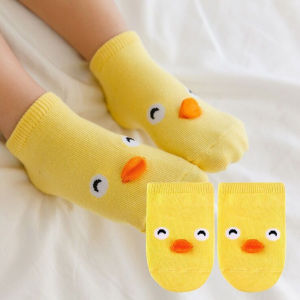 Mumystation baby socks short anti-slip cute animals cotton socks for kids