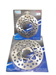 Piringan set KLX 150 depan belakang model standar bulat disc rotor set rear front kawasaki KLX 150