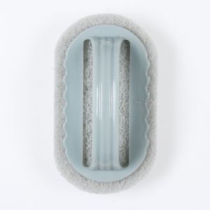 แปรงขัด แปรงฟองน้ำ 3 ชิ้น ฟองน้ำทำความสะอาด ฝอยขัดอเนกประสงค์ แปรงฟองน้ำ ที่ขัดอ่าง แปรงทำความสะอาด มีด้ามจับ