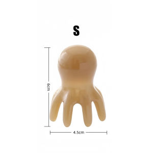 Resin Eight Claws Octopus Massage Comb Anti Fatigue Head Meridian Scraping Scalp Massager