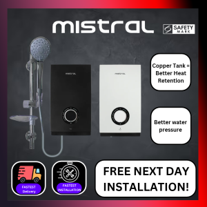 [Free Replacement] Mistral Copper Tank Instant Water Heater [MSH101C]