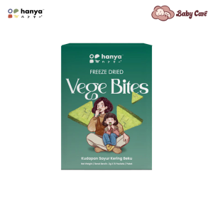 Hanya Freeze-Dried Vege Bites (3g X 15s) | Picky Eaters’ Life Saver Milky Bites Baby Snacks