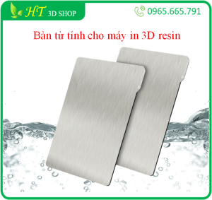 Bàn in từ tính cho máy in 3D resin Giúp gỡ mẫu dễ dàng In mẫu trực tiếp không cần support