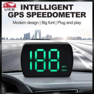 [UEB AUTO]Car HUD Head Up Display Digital GPS Speedometer Windshield Projection HUD Speedometer Auto Electronics Accessories
