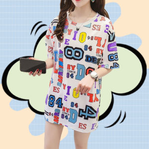 QZshop 📌เสื้อยืดสีขาว สกรีนลาย ตัวเลขแบบจุกๆ ใครเห้นก็อยากได้ ให้มาแล้วจ้าาา สินค้ามาใหม่ล่าสุด🌈 ราคาสวยค่ะ