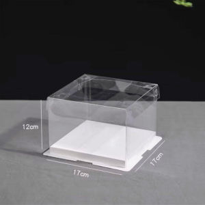 กล่องเค้กใส กล่องเค้กใสทรงสูง กล่องเค้กใสขนาด 1 ปอนด์ 2ปอนด์ 3ปอนด์