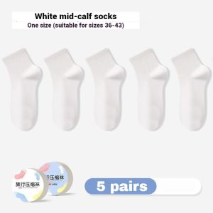 5 Pairs Travel Disposable Socks Compression Socks Outdoor Portable Thin Breathable Washable Compression Socks