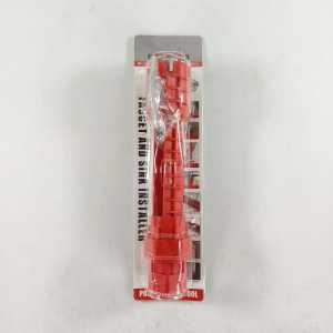 Kunci Pas Keran Air Faucet 8 In 1 Multifungsi Flume Kunci Anti-Slip Dapur Wastafel Pipa Ledeng Perbaikan Wrench Kamar Mandi Perakitan Instalasi Pipa Sink