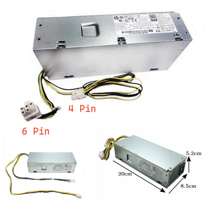HP 901764-001 ProDesk 600 G3/G4/G5 SFF 180W PSU L08404-003 - Foto 7