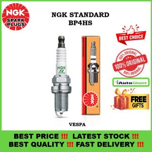 PALAM PENCUCUH MOTOR NGK BP4HS (1PC) BOX VESPA