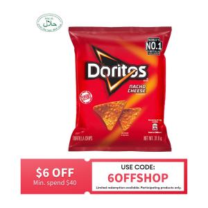 Doritos Nacho Cheese Tortilla Chips Snack 31.8G