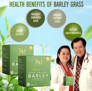 2 Boxes Amazing Pure Organic barley Powder Drink Mix from Australia  =  20 Sachets Original sold by IAM WORLDWIDE CORPORATION