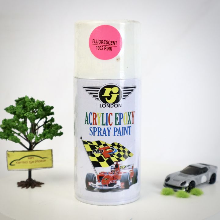 RJ LONDON SPRAY PAINT CAT FLUORECENT PINK BF3B1002 300cc Lazada