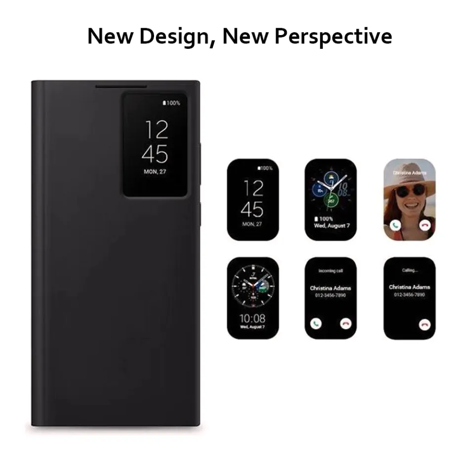 Flip Case Smart Led Cover Samsung S20 Ultra Original Samsung S23