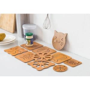 LÓT LY TRE SET 5 CÁI 9X9CM – ĐẾ LÓT LY MIẾNG LÓT CỐC ĐẾ KÊ LY LÓT TÁCH TRÀ CHO BÀN ĂN GIA ĐÌNH