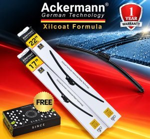 Ackermann Wiper XILCOAT Formula Multi-Clip Wipers AMK1 德国最强 XILCOAT 配方雨刮器 高性能高耐用