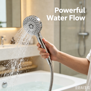 "WOMENS GALLERY" (#2218)High Pressure Bathroom Shower head set