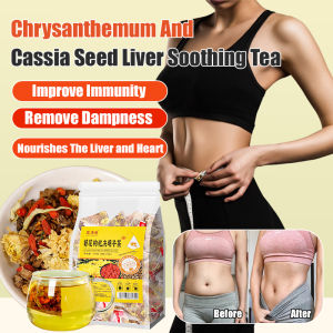 🌼 Herbal Tea Bag / Wellness Tea / Flower Herbal Teabag For Liver Care And Immunity / Real Ingredients / Scientific Blend / Eye Health / Moisture Control / True Tea / Purify