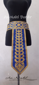 An-Nahl Sabuk Renda Bordir Motif Kalung Aksesoris Tari / Kostum Karnaval