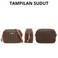 MKMC Tas Selempang Wanita Terbaru Kekinian Kulit Resleting Multifungsi Kerja Fashion Aesthetic Slingbag Wanita Shoulderbag Kondangan Makeup Top Handle Bag COD. 