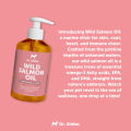 Dr Shiba Healthy 100% Wild Premium Salmon Oil for Dogs & Cats | Promotes Healthy Heart | Boosts Immune System | Rich in Omega-3, EPA Fatty Acids & DHA | Natural source of vitality. 