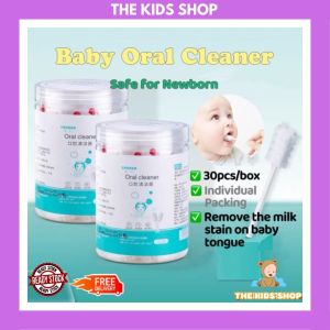 Baby Oral Cleaner Stick Pure Cotton Mouth & Tongue Cleaner Pembersih Mulut Bayi