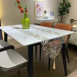 American Table Runner Household TV Cabinet Decoration Lace Table Runner