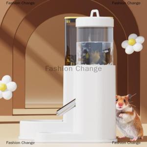 [COD] Fashion Change Large Capacity 2In1 Hamster Feeder And Waterer Leakproof Automatic Feeder Water Dispenser Leak Proof Food Small Pet Supplies