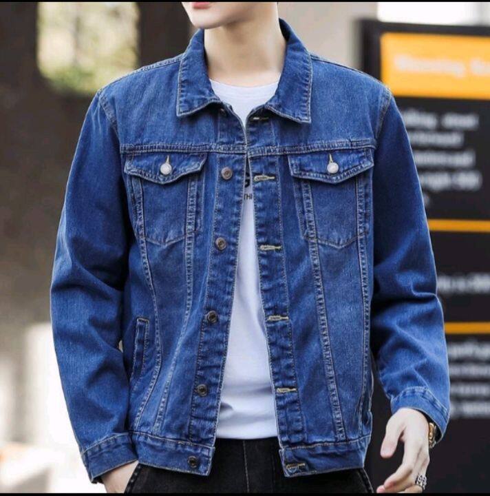 DENIM JACKET FOR MEN BEST QUALITY MAONG #6001 | Lazada PH