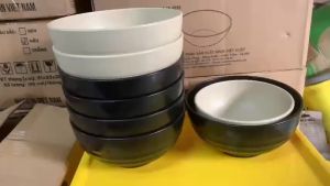 Tô nhựa Việt Nhật 2 size Bát nhựa to ăn cháo bún miến phở cao cấp Tô phở 16 cm 19cm