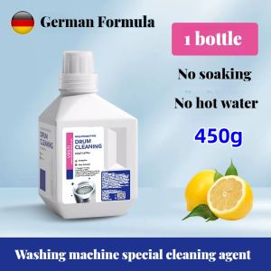 Washing Machine Cleaner Powder Antibacterial Drum Cleaner Descaler Cleans Stains and Dirt Improves Hygiene