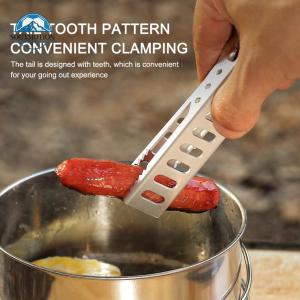 【New Arrival】Camping Anti-Scald Pot Pan Gripper Outdoor Cooking Picnic Handle Holder Clip