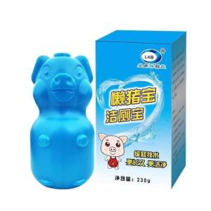 Lọ Thả Bồn Cầu Hình Con Heo Khử Mùi Diệt Khuẩn Nhà Tắm Nhà Vệ Sinh