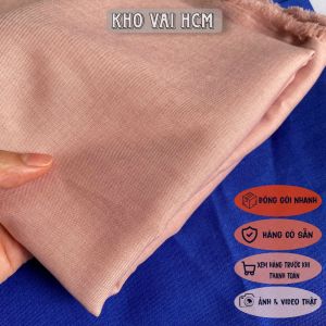Vải Xước Hàn Màu Trơn Khổ 1m5 - May Đồ Công Sở Quần Suông Chân Váy - Mềm Mại Rũ Đàn Hồi Nhẹ
