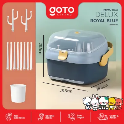 Goto Mimo Rak Pengering Botol Gelas Bayi Anak Drying Rack Multifungsi