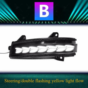 seek1 For Honda Jeds special rearview mirror running water turn signal a touch of blue daytime running lights dragon scales  3L7N2M